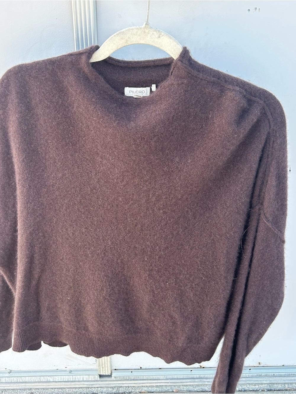 PILCRO Brown 100% CASHMERE Sweater